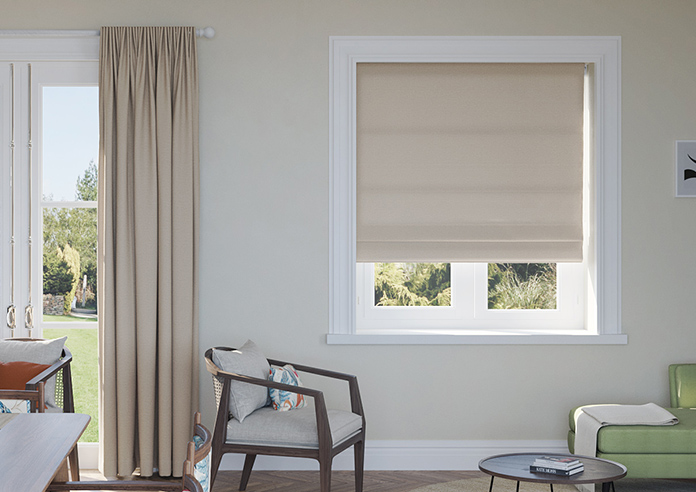Oslo, Sandstone - Roman Blind - Image 3